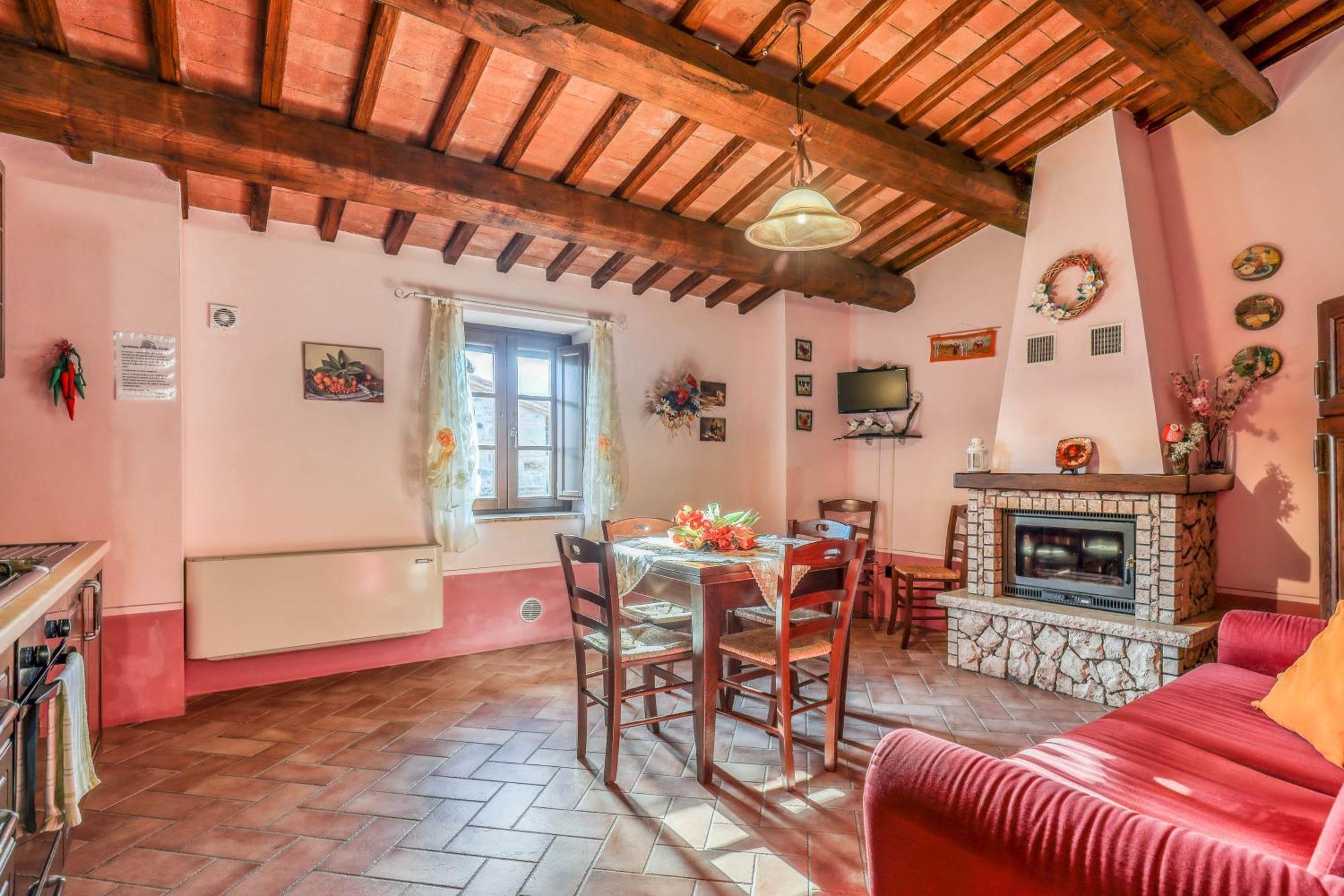 Agriturismo Podere San Giorgio Radicofani Rum bild