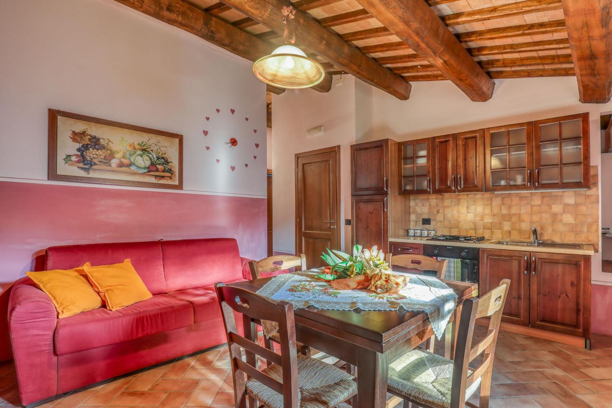 Agriturismo Podere San Giorgio Radicofani Rum bild