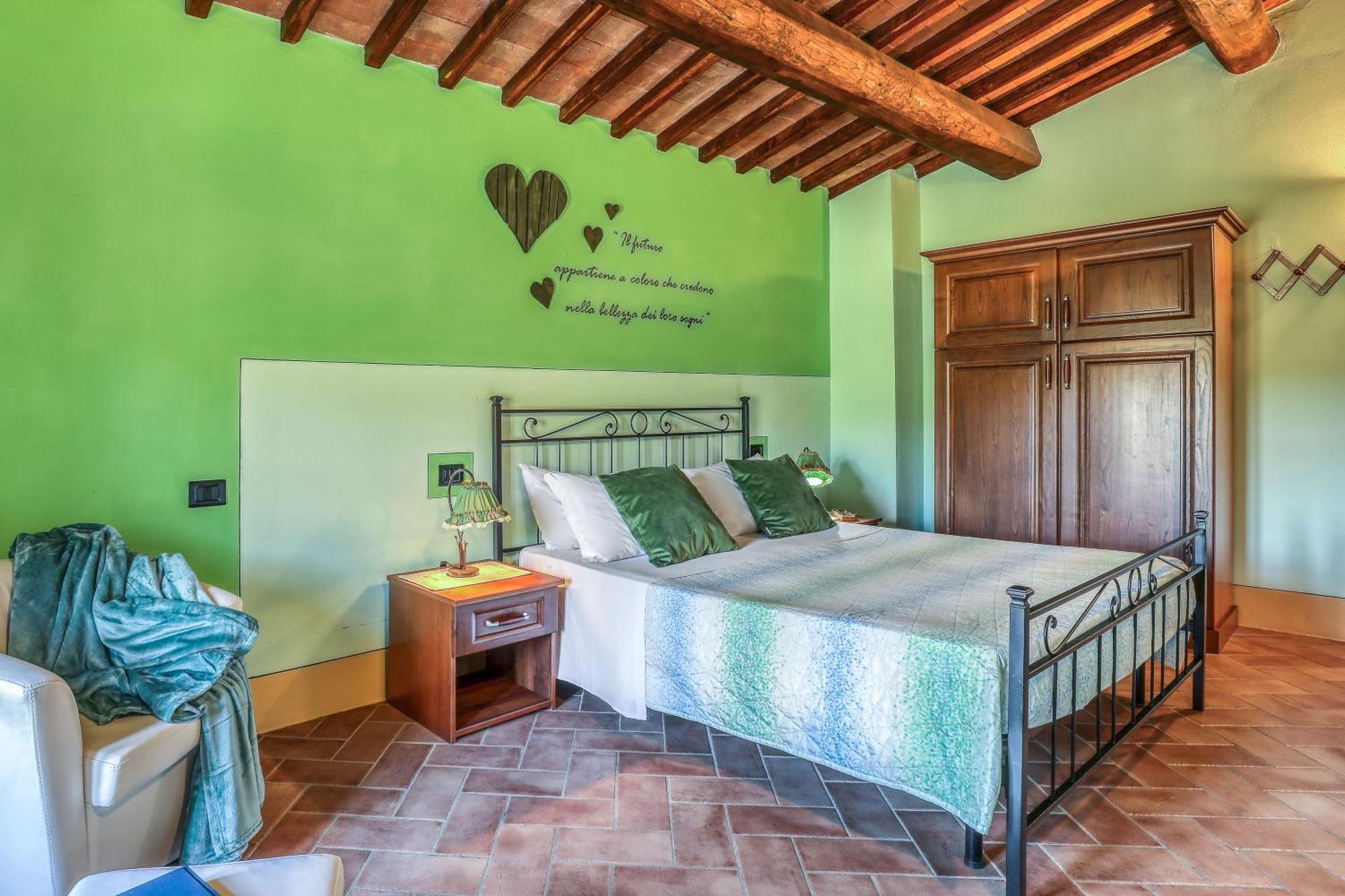 Agriturismo Podere San Giorgio Radicofani Rum bild