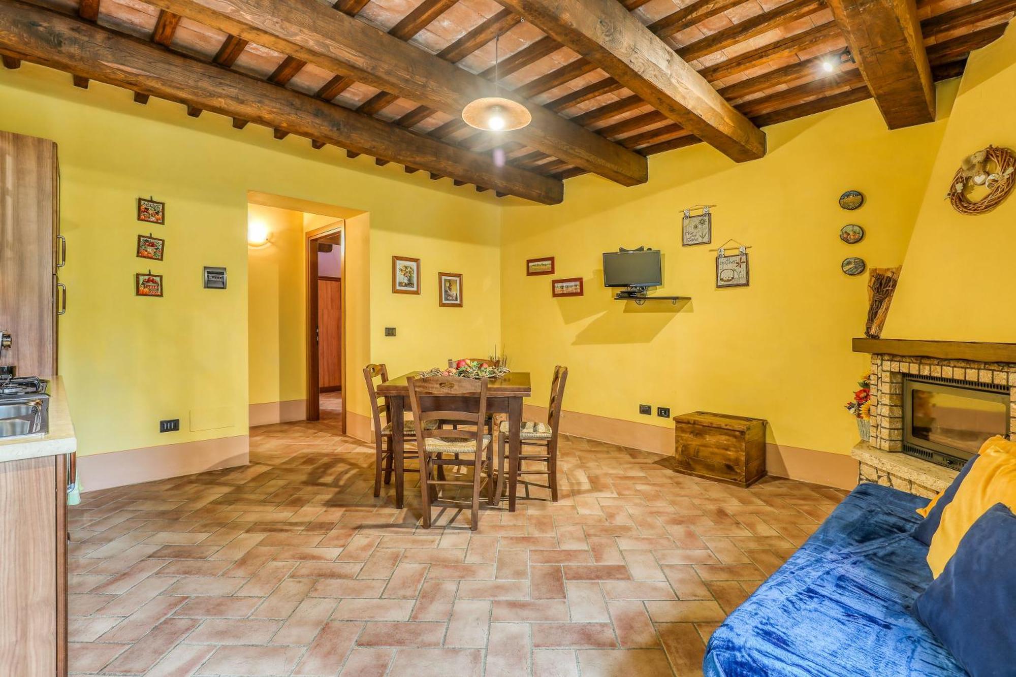 Agriturismo Podere San Giorgio Radicofani Rum bild