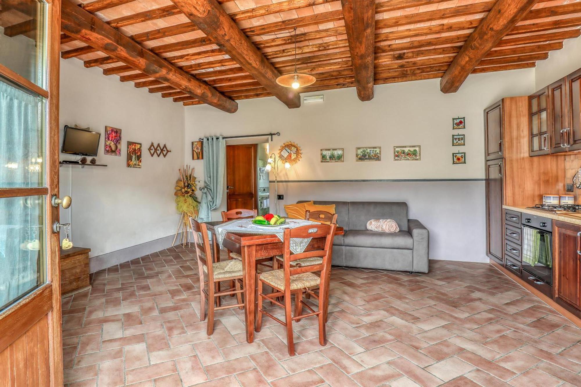 Agriturismo Podere San Giorgio Radicofani Rum bild
