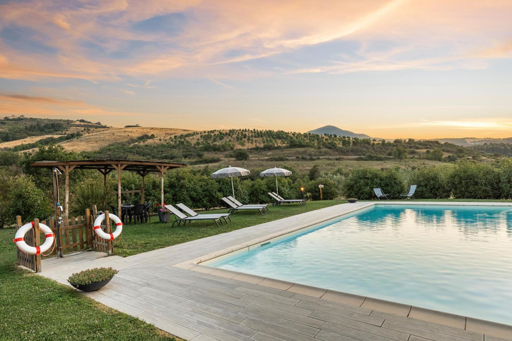 Agriturismo Podere San Giorgio Radicofani Exteriör bild